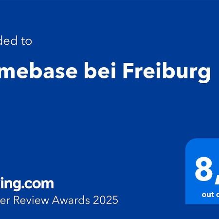 Homebase Bei Freiburg March Eksteriør bilde